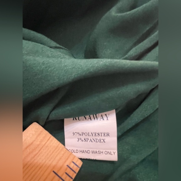 Runaway The Label | Emerald Green Strapless Mini Dress/Top| Size Medium 6 NWT - Picture 8 of 8